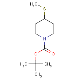 tert-butyl 4-(methylsulfanyl)piperidine-1-carboxylate