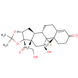 9-fluoro-16a,17-(isopropylidenedioxy)corticosterone