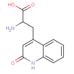 2-amino-3-(1,2-dihydro-2-oxoquinoline-4-yl)propanoic Acid