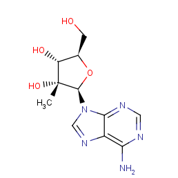 (2r,3r,4r,5r)-2-(6-aminopurin-9-yl)-5-(hydroxymethyl)-3-methyloxolane-3,4-diol