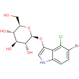 5-bromo-4-chloro-3-indolyl-β-d-glucoside