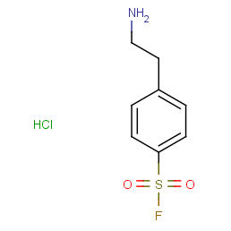 4-(2-aminoethyl)benzenesulfonyl Fluoride;hydrochloride