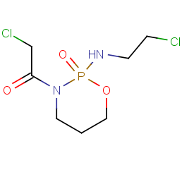 3-(2-chloroactyl)-2-[(2-chloroethyl)amino]tetrahydro-2h-1,3,2-oxazaphosphorine-2-oxide