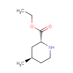 Ethyl (2r,4r)-4-methyl-2-piperidinecarboxylate