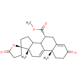 (7a,17a)-17-hydroxy-3-oxo-pregna-4,9(11)-diene-7,21-dicarboxylicacid G-lactone Methyl Ester