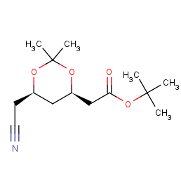 (4r,6r)-tert-butyl-6-cyanomethyl-2,2-dimethyl-1,3-dioxane-4-acetate