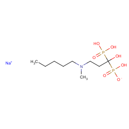 Sodium;hydroxy-[1-hydroxy-3-[methyl(pentyl)amino]-1-phosphonopropyl]phosphinate