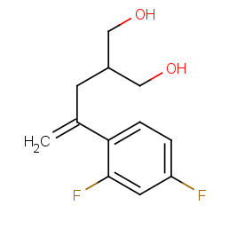 2-[2-(2,4-difluorophenyl)prop-2-enyl]propane-1,3-diol