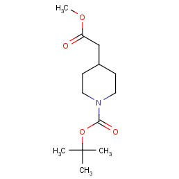 Tert-butyl 4-(2-methoxy-2-oxoethyl)piperidine-1-carboxylate