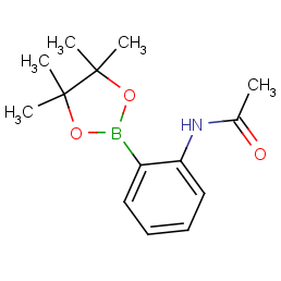 N-[2-(4,4,5,5-tetramethyl-1,3,2-dioxaborolan-2-yl)phenyl]acetamide