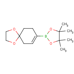 2-(1,4-dioxaspiro[4.5]dec-7-en-8-yl)-4,4,5,5-tetramethyl-1,3,2-dioxaborolane