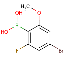 (4-bromo-2-fluoro-6-methoxyphenyl)boronic Acid