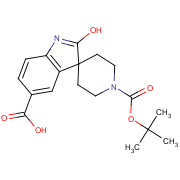 1'-[(2-methylpropan-2-yl)oxycarbonyl]-2-oxospiro[1h-indole-3,4'-piperidine]-5-carboxylic Acid