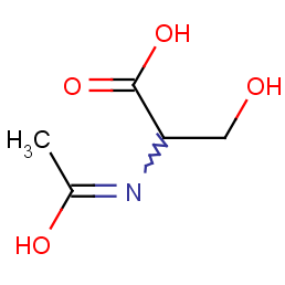 2-acetamido-3-hydroxypropanoic Acid
