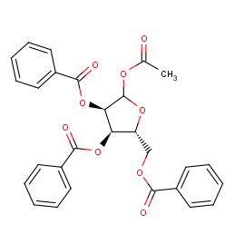 [(2r,3r,4r)-5-acetyloxy-3,4-dibenzoyloxyoxolan-2-yl]methyl Benzoate