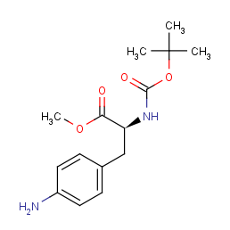 4-amino-n-(tert-butoxycarbonyl)-l-phenylalanine Methyl Ester