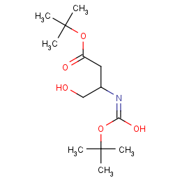 Tert-butyl (3s)-4-hydroxy-3-[(2-methylpropan-2-yl)oxycarbonylamino]butanoate