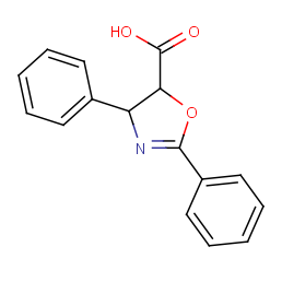 (4s,5r)-2,4-diphenyl-4,5-dihydro-1,3-oxazole-5-carboxylic Acid