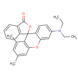 6'-(diethylamino)-1',3'-dimethylspiro[2-benzofuran-3,9'-xanthene]-1-one