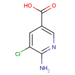 6-amino-5-chloropyridine-3-carboxylic Acid