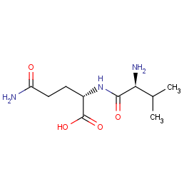 5-amino-2-[(2-amino-3-methylbutanoyl)amino]-5-oxopentanoic Acid