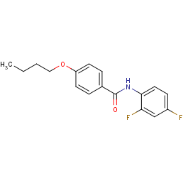 4-butoxy-n-(2,4-difluorophenyl)benzamide