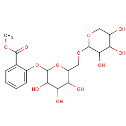 Methyl 2-[3,4,5-trihydroxy-6-[(3,4,5-trihydroxyoxan-2-yl)oxymethyl]oxan-2-yl]oxybenzoate