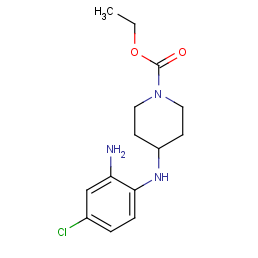 ethyl 4-[(2-amino-4-chlorophenyl)amino]piperidine-1-carboxylate