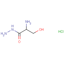2-amino-3-hydroxypropanehydrazide;hydrochloride