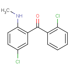 2',5-dichloro-2-(methylamino)benzophenone