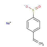 Sodium;4-ethenylbenzenesulfinate