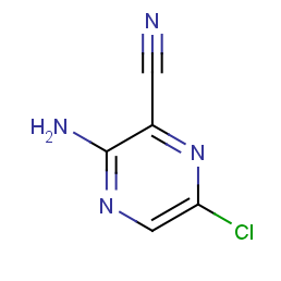3-amino-6-chloropyrazine-2-carbonitrile