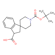 1'-[(2-methylpropan-2-yl)oxycarbonyl]spiro[1,2-dihydroindene-3,4'-piperidine]-1-carboxylic Acid