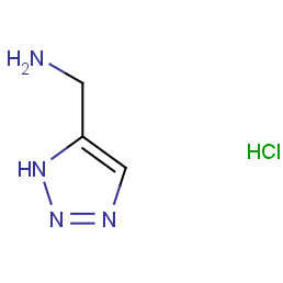 1-(2h-1,2,3-triazol-4-yl)methanamine Hydrochloride (1:1)