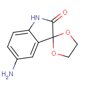 5'-aminospiro[1,3-dioxolane-2,3'-indol]-2'(1'H)-one