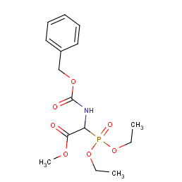 Methyl 2-diethoxyphosphoryl-2-(phenylmethoxycarbonylamino)acetate