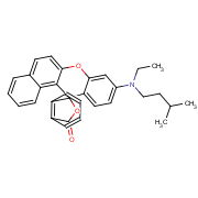 9'-[ethyl(3-methylbutyl)amino]-3h-spiro[2-benzofuran-1,12'-benzo[ A]xanthen]-3-one