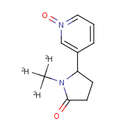 5-(1-oxidopyridin-1-ium-3-yl)-1-(trideuteriomethyl)pyrrolidin-2-one