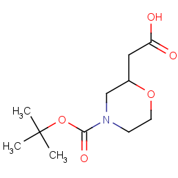 2-[(2s)-4-[(2-methylpropan-2-yl)oxycarbonyl]morpholin-2-yl]acetic Acid
