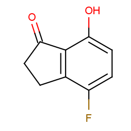 4-fluoro-7-hydroxy-2,3-dihydroinden-1-one