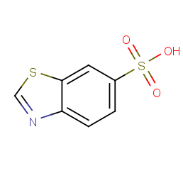 1,3-benzothiazole-6-sulfonic Acid