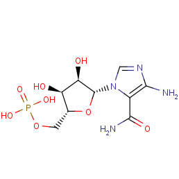 5'-aminoimidazole-4-carboxamide-1-β-d-ribofuranosyl 5'-monophosphate