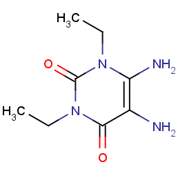 5,6-diamino-1,3-diethylpyrimidine-2,4-dione