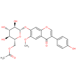 6''-o-acetylglycitin