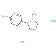 5-(1-methylpyrrolidin-2-yl)pyridin-2-amine;dihydrochloride
