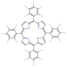5,10,15,20-tetrakis(2,3,4,5,6-pentafluorophenyl)-21,22-dihydroporphyrin