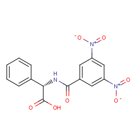 (2s)-2-[(3,5-dinitrobenzoyl)amino]-2-phenylacetic Acid
