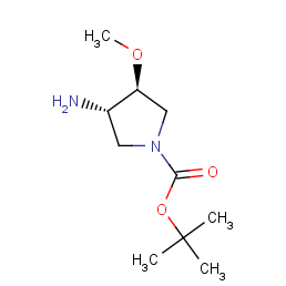 Trans-3-amino-1-boc-4-methoxypyrrolidine