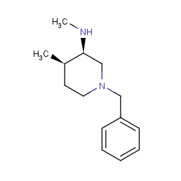 (3r,4r)-1-benzyl-n,4-dimethylpiperidin-3-amine