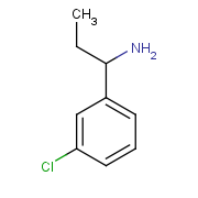 1-(3-chlorophenyl)propan-1-amine